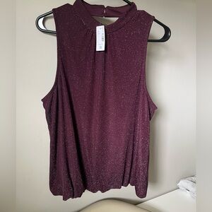 Reitmans Sparkling Plum Sleeveless Blouse